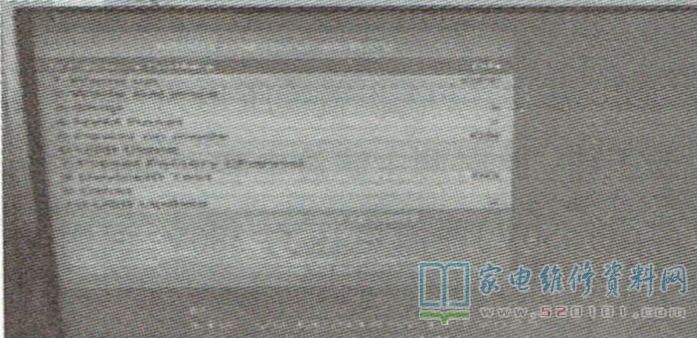 三洋50CE6139M1液晶电视播放在线4K节目花屏的故障维修 第3张