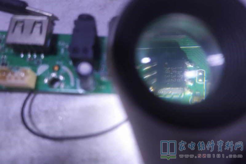 组装机液晶电视采用T.SK106A.03主板指示灯不亮的维修 第5张