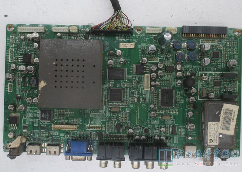 海信TLM4229G液晶电视主板的代换过程 第1张