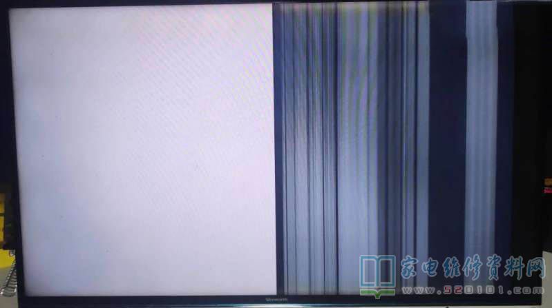 创维49E360E液晶电视图像出现横线和跳动的维修 第5张