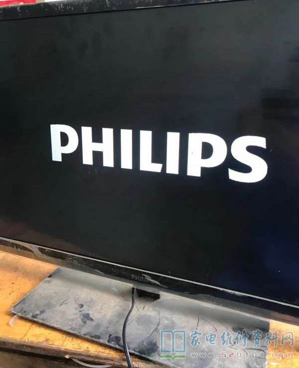 飞利浦32PFL3046/T3液晶电视黑屏无图像有声音的维修 第3张
