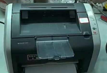 惠普1012黑白打印机维修实操演示