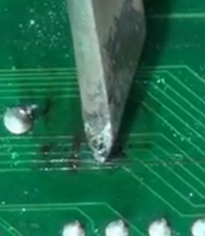 补线焊接视频